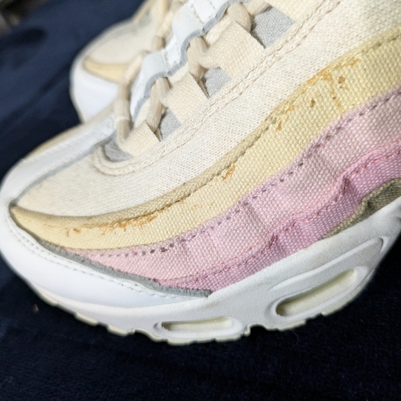 Nike Air Max 95 Plant Color Collection Women’s Size 7.5 Beige White CD7142-700 - Picture 3 of 6